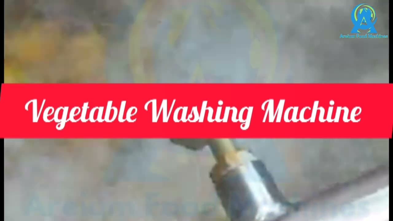 Vegetable Cutting Machine Working Video by AREIUM Food Machines