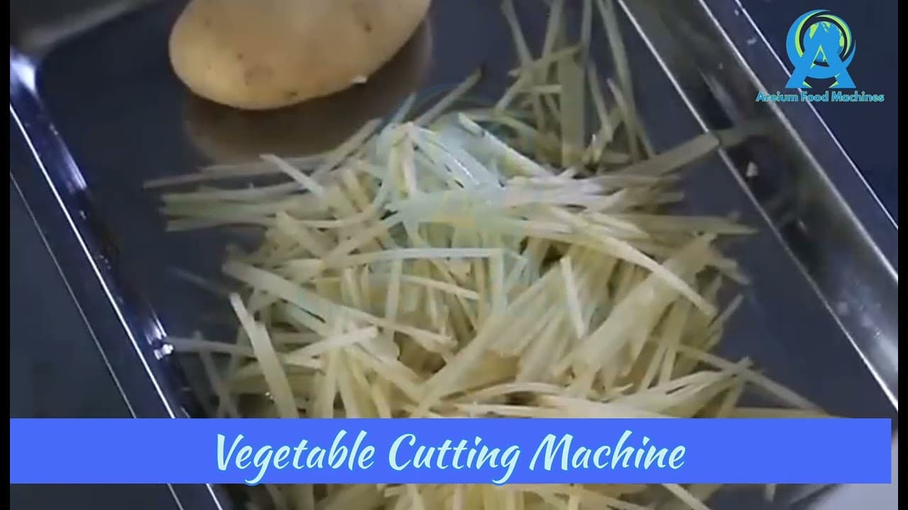Industrial Food Processing Machine Demo by AREIUM Food Machines
